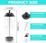 10.6 in Straw Dispenser with Lid, Tutuviw Plastic Straw Holder for Counter, Drinking Straw Organizer V1189-WXFWAL-20260319-00787