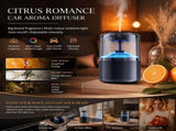 Auto Start-Stop Car Aroma Diffuser XM-ZS44, Warm Citrus, Holiday & Fathers Day Gift V1221-XM-LB1545-ZS44