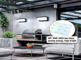 Modern Outdoor Wall Light LED 12W Waterproof IP65 Anthracite Aluminum Lighting Decoration Light for V1237-ZY-715-218