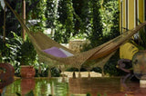 Outdoor undercover cotton Mayan Legacy hammock with hand crocheted tassels Queen Size Cedar V97-TDQCEDAR