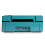 Victrola Revolution Go Turntable - Blue Bundled Crosley Record Storage Display Stand V398-VTR-750SB-BLU-BSS