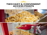 EUROCHEF Commercial Electric Popcorn Maker Machine Pop Corn Popper Cooker V219-FODPOPEUCACM8