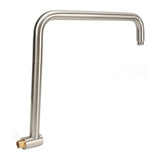 Shower Head Extension with Flange S Shape Shower Arm Wall Mount Rotatable Stainless Steel Shower V1294-YM0710-3112230074213