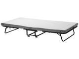 Rollaway Bed, 96.5 cm x 190 cm Folding Bed with 10 cm Mattress, Twin Size Foldable Bed with Sturdy V952-ZDC38YC4INCHYORRBV0