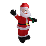 Blow Up Father Christmas Lighted 1.8m Polyester Fiber Inflatable Father Christmas for Event Venue V1294-YM0901-3115230107212