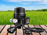 Giantz Water Pressure Pump Controller Auto Switch Control Electric Electronic Black PUMP-TPC-21-BK