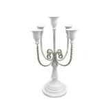 5- Candlestick Candelabra for Wedding Table Decor V1192-AZ-W-22948