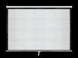 100 Inch 169 Manual Pull Down Outdoor Projector Projection Screen Theater Movie V63-835431