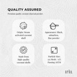 Orku 400g Activated Carbon Powder Coconut Charcoal Bucket - Water Filtration V238-SUPDZ-30725665849424