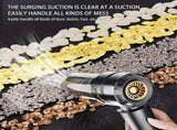Portable Cordless Vacuum, 4-in-1 Suction/Blow/Inflate/Deflate, Car & Home Multi-Functional Cleaner, V1385-PXXCQ-WU-1007-009
