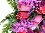Artificial Flower with Lilacs Hyacinths Hydrangeas Spring Summer Floral Greenery V1294-YM0523-220323DY02-10
