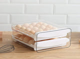 Petluno Egg Container for Fridge, 40 Grid/2 Tier Egg Holder, Fresh Egg Storage Box, Egg Tray and Egg V1259-DP01-A-1688