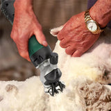 690W Electric Sheep Shears 2400R/Min 6 Speed Grooming Kit with 8 Grids Heat AU V201-CUT0850GR8AU
