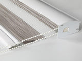 Marlow Blackout Zebra Roller Blind Curtains 150x210 Beige CD1015-150X210-WH