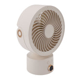 Air Circulator Desk Fan Battery Operated Portable USB Rechargeable Oscillating Table Fan with 4H V1294-YM0901-3113240074212