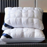 Luxury Pillow Quilted Pillow High-Quality Pillow Comfortable Pillow Bedding - Gray - Size 900g high V1102-115-03208-GRY-900GHIGHPILLOW