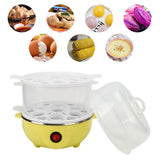 Household Mini Double Layer Egg Boiler Egg Cooking Machine Kitchen Utensils V1294-YM0901-3113200101611
