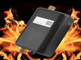 220V 3800W Mini Electric Tankless Instant Hot Water Heater Bathroom Kitchen Washing Black V1294-YM0722-JYA02273-02