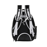 Expandable Travel Cat Backpack Carrier Polarized Tinted Bubble Window Pet Backpack Black V1263-JX-6844