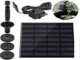 Circle Solar Fountain Pump with 6 Nozzles Water Feature V1263-JX-5563