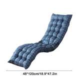 Recliner Cushions Outdoor Chaise Lounge Cushion Foldable Patio Lounge Chair Cushion for Garden Lawn V1192-AZ-W-33724