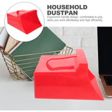 Red Dustpan with Ergonomic Handle for Easy, Efficient Home, Kitchen & Household Cleaning Tasks, V1192-AZ-W-25292