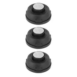3Pcs/Box Universal Lawn Mower Trimmer Head with Trimmer Line Replacement Garden AccessoryH14 Silver V1294-YM0901-3111200151311