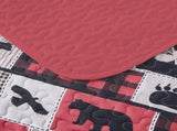 Christmas feel Queen Bedspread Set V745-MAC090231Q13U