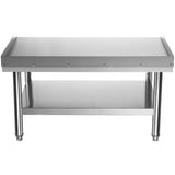 Stainless Steel Equipment Grill Stand, 152x76x61 cm Stainless Table, Grill Stand Table with V952-SBSKTBD6030INLDMMV0