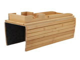Sofa Arm Tray Wood Double Use Removable Foldable Couch Armrest Table for Drinks Snacks V1294-YM0901-3117250040211