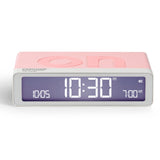 Lexon Flip Classic Reversible Alarm Clock PANTONE - Rose Pink V398-LD-LR157PT-LP