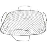 Stainless Steel Grilling Rack for Air Fryers Plated Silver Dehydration Function Mesh Design V1369-AZ3-W-23458
