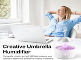 Aromatherapy Humidifier - Umbrella Humidifier - 300ml Rotating Humidifier for Bedroom with Remote V1188-MS-313-0620