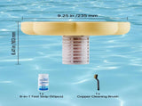 Solar Pool Ionizer, Petal Copper Pool Ionizer Up to 170343 L, Floating Automatic Water Cleaner and V952-TYNYCLZFSQDHQ59ZZ001V0
