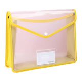 Plastic File Folder Poly Envelope Expanding File Wallet Document Folder with Snap Button Closure,for V1366-AZ2-W-24053