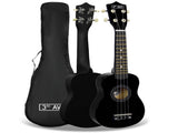 3rd Avenue Soprano Ukulele - Black V398-NM-STX40BK