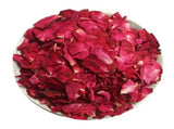 MODANU 150g Natural Dried Rose, Petals Real Flower Dry Red Rose Petal for Foot Bath Body Bath Spa V1192-AZ-W-17578