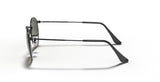Round Flat Grey Gradient Lenses Sunglasses V196-RB3447-002