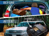 Car Rooftop Cargo Carrier Roof Bag Waterproof for All of Vehicle with/Without Rack-Durable Roof V1369-AZ3-W-00582