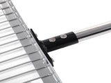 Bow Rake Garden Rake with Detachable Long Handle 21 Tines Garden Tool for Loosening Soil Gathering V1294-YM0901-3111250160611
