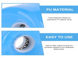 SWETRACE Non-slip Skateboard Wheel Transparent Pu 2Pcs 2.36X2.36X1.57in V1189-LWWAL-20260327-03486