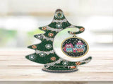 Christmas Decoration Art Christmas Tree Diamond Painting Crystal DIY Christmas Gift Decoration 24 x V1263-JX-1805