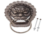 Chinese Style Door Knocker Antique Animal Head Door Ring Wooden Door Pull Ring Replacement Parts V1294-YM0718-3114210003311
