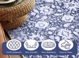 Artiss Floor Rug 120x170cm Soft Velvet Washable Modern Area Rug Floor Carpet Mat FLR-2133-120X170-GR1