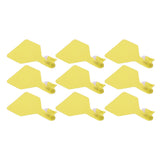 100pcs Blank Livestock Ear Tag Thickened TPU Reusable Animal Ear Label for Dairy Cattle Beef Cattle V1294-YM0716-3111220211211