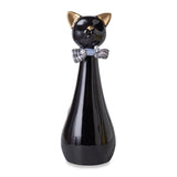 Handcrafted Cat Statue Ceramic Ashes Urn for Cats - Beloved Pet Cremation Urn, Funeral V1107-135-49479-PNK
