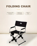 Folding camping chair, portable outdoor seat, camping furniture, lightweight folding chair, comes V1102-132-BLU-86023