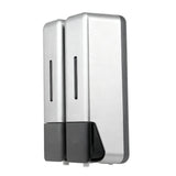 2 Chamber Shower Soap Dispenser Wall Mounted Shampoo Dispenser for Bathroom Hotel 250ml Per Bottle V1294-YM0901-3112250030512