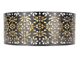 Metal Hollow Lamp Shade Aesthetic Iron Hollow Out Flower Pattern Lampshade for E27 E14 Socket Light V1294-YM0901-3119250029711