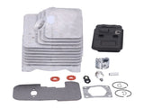 Cylinder Piston Exhaust Muffler Gasket Kit Fit for Stihl FS75 FS80 FS85 Brush Cutter Trimmer V1294-YM0710-3111210293311